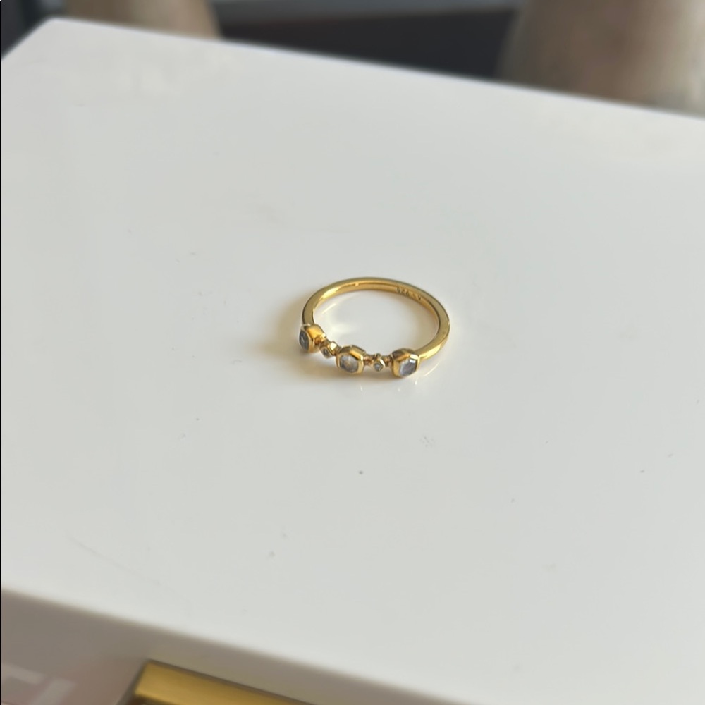 Kendra Scott Demi Fine Gold Ring with Crystals